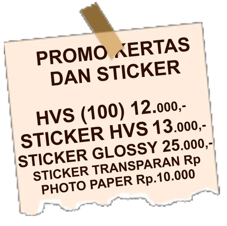 PROMO KERTAS